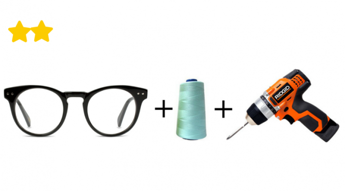 Как склеить оправу с помощью клея?