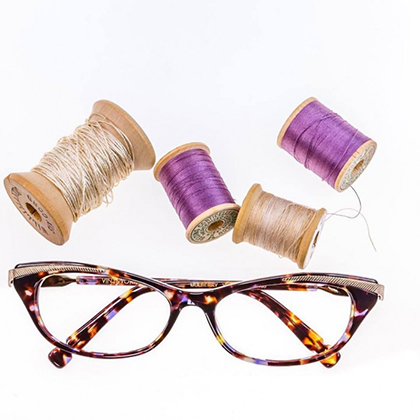 Как отремонтировать оправу с помощью ниток?